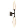 Rock Crystal LED Wall Sconce in Flat Bronze (404|IDB0050-02-FB-CA-L3)