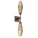 Aalto LED Wall Sconce in Flat Bronze (404|IDB0049-02-FB-RB-L1)