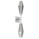 Aalto LED Wall Sconce in Classic Silver (404|IDB0049-02-CS-RS-L1)