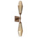 Aalto LED Wall Sconce in Burnished Bronze (404|IDB0049-02-BB-RB-L3)