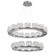 Vessel LED Chandelier in Satin Nickel (404|CHB0091-2B-SN-C-CA1-L3)