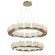 Vessel LED Chandelier in Gilded Brass (404|CHB0091-2B-GB-A-CA1-L3)