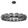 Vessel LED Chandelier in Matte Black (404|CHB0091-0D-MB-S-CA1-L3)