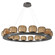 Vessel LED Chandelier in Graphite (404|CHB0091-0D-GP-B-CA1-L3)