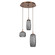 Vessel LED Pendant in Oil Rubbed Bronze (404|CHB0091-03-RB-S-C01-L3)