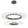 Fiori LED Chandelier in Graphite (404|CHB0071-2T-GP-WL-CA1-L3)