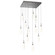 Fiori LED Pendant in Graphite (404|CHB0071-12-GP-WL-C01-L3)