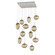 Cosmos LED Pendant in Beige Silver (404|CHB0069-12-BS-GB-C01-L3)