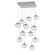 Nova LED Pendant in Classic Silver (404|CHB0068-12-CS-ZC-C01-L3)