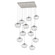 Nova LED Pendant in Beige Silver (404|CHB0068-12-BS-FC-C01-L3)