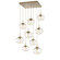 Nebula LED Pendant in Gilded Brass (404|CHB0068-09-GB-GA-C01-L1)