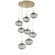 Nova LED Pendant in Gilded Brass (404|CHB0068-08-GB-GS-C01-L1)