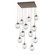 Aster LED Pendant in Burnished Bronze (404|CHB0066-12-BB-FC-C01-L3)