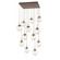 Aster LED Pendant in Burnished Bronze (404|CHB0066-12-BB-FA-C01-L3)