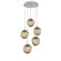 Aster LED Pendant in Beige Silver (404|CHB0066-05-BS-GB-C01-L1)