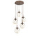 Aster LED Pendant in Burnished Bronze (404|CHB0066-05-BB-ZA-C01-L1)