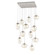 Cosmos 12 Light Pendant in Beige Silver (404|CHB0065-12-BS-A-C01-E2)