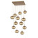 Nova 12 Light Pendant in Novel Brass (404|CHB0064-12-NB-B-C01-E2)