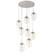 Meteo Eight Light Pendant in Beige Silver (404|CHB0063-08-BS-A-C01-E2)