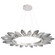 Rock Crystal LED Chandelier in Beige Silver (404|CHB0050-56-BS-CS-CA1-L1)