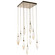 Rock Crystal LED Pendant in Satin Nickel (404|CHB0050-09-SN-CS-C01-L1)