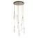 Rock Crystal LED Pendant in Satin Nickel (404|CHB0050-08-SN-CS-C01-L3)