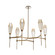 Aalto LED Chandelier in Heritage Brass (404|CHB0049-37-HB-RA-001-L1)