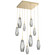 Aalto LED Pendant in Gilded Brass (404|CHB0049-09-GB-RS-C01-L3)