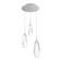 Aalto LED Pendant in Classic Silver (404|CHB0049-03-CS-RC-C01-L3)