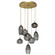 Misto Eight Light Pendant in Gilded Brass (404|CHB0048-08-GB-OC-C01-E2)