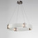 Parallel LED Chandelier in Oil Rubbed Bronze (404|CHB0042-33-RB-CG-CA1-L1)