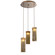 Parallel LED Pendant in Flat Bronze (404|CHB0042-03-FB-BG-C01-L1)