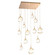 Gem LED Pendant in Novel Brass (404|CHB0039-12-NB-A-C01-L1)