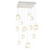 Gem LED Pendant in Beige Silver (404|CHB0039-12-BS-A-C01-L1)