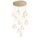 Gem LED Pendant in Gilded Brass (404|CHB0039-11-GB-A-C01-L1)