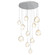 Gem LED Pendant in Classic Silver (404|CHB0039-11-CS-A-C01-L3)