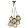 Gem LED Cluster in Burnished Bronze (404|CHB0039-0F-BB-B-C01-L1)