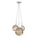 Gem LED Cluster in Beige Silver (404|CHB0039-0E-BS-B-C01-L1)