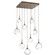 Gem LED Pendant in Satin Nickel (404|CHB0039-09-SN-C-C01-L1)