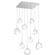 Gem LED Pendant in Classic Silver (404|CHB0039-09-CS-C-C01-L3)