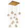 Coppa 12 Light Pendant in Gilded Brass (404|CHB0036-12-GB-OC-C01-E2)