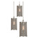 Uptown Mesh LED Pendant in Gilded Brass (404|CHB0019-12-GB-0F-C01-L1)
