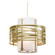 Tempest One Light Pendant in Gilded Brass (404|CHB0013-2A-GB-FG-001-E2)