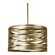 Tempest One Light Pendant in Gilded Brass (404|CHB0013-18-GB-0-001-E2)