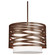 Tempest One Light Pendant in Flat Bronze (404|CHB0013-18-FB-SH-001-E2)