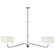 Canto LED Chandelier in Bronze and Brass (268|TOB 5353BZ/HAB-L)
