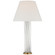 Bouquet LED Table Lamp in Clear Glass Rods and Hand-Rubbed Antique Brass (268|PCD 3160CG/HAB-L)