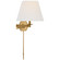 Olivier LED Swing Arm Wall Light in Hand-Rubbed Antique Brass (268|PCD 2005HAB-L)