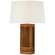 Lignum LED Table Lamp in Dark Oak and Dark Rattan (268|MF 3010DO/DRT-L)