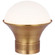 Precision LED Table Lamp in Antique-Burnished Brass (268|KW 3225AB-WG)